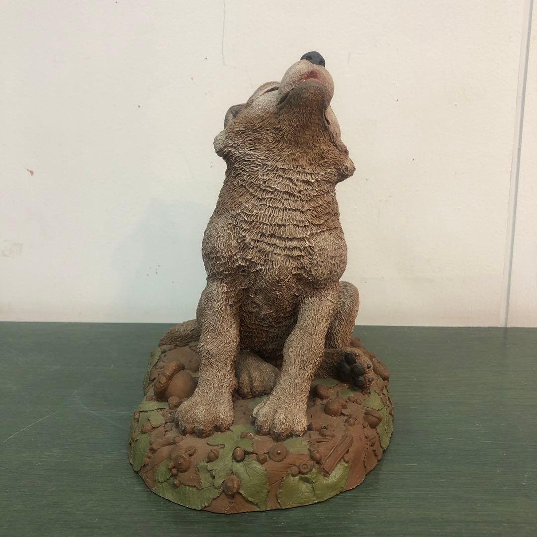 かりん人形　オオカミ　狼　9067￼ 置物