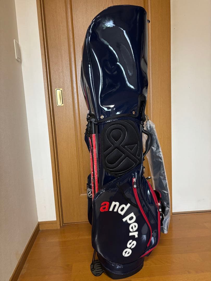 and per se キャディバック　ネイビー