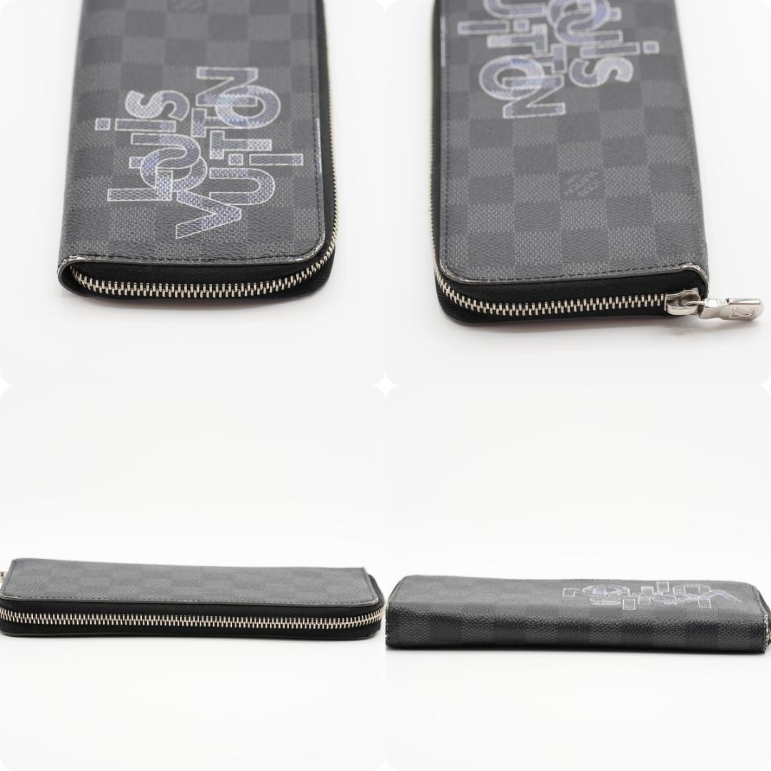 ルイヴィトン ダミエ ジッピーヴェルティカル N60347 限定品 長財布