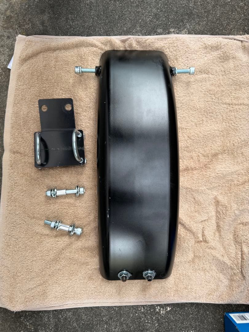 tomyfgy専様ガレージt&fフラットフェンダーとシーシーバーバルカン400