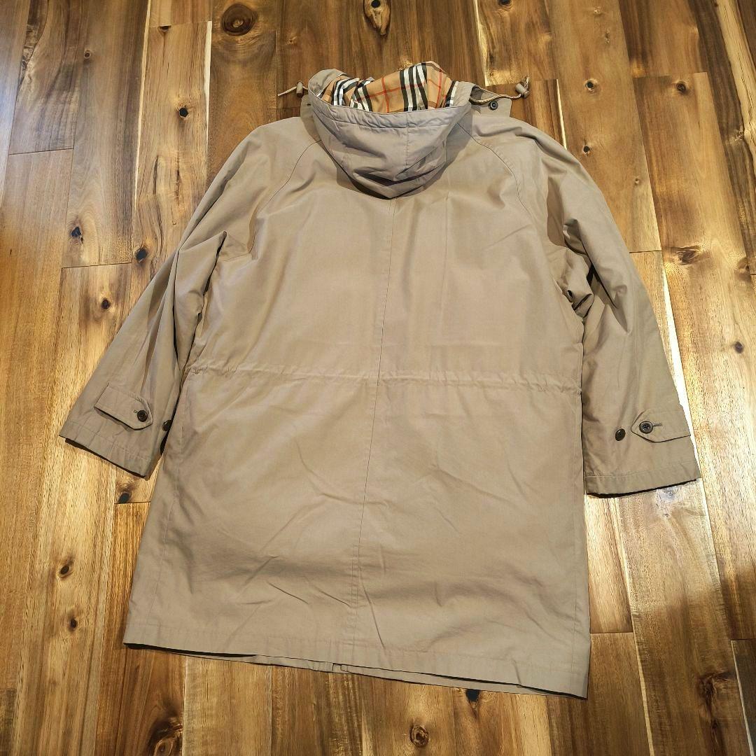 90年代日本製★Burberrys’バーバリーズ★ベージュステンカラーコートLY