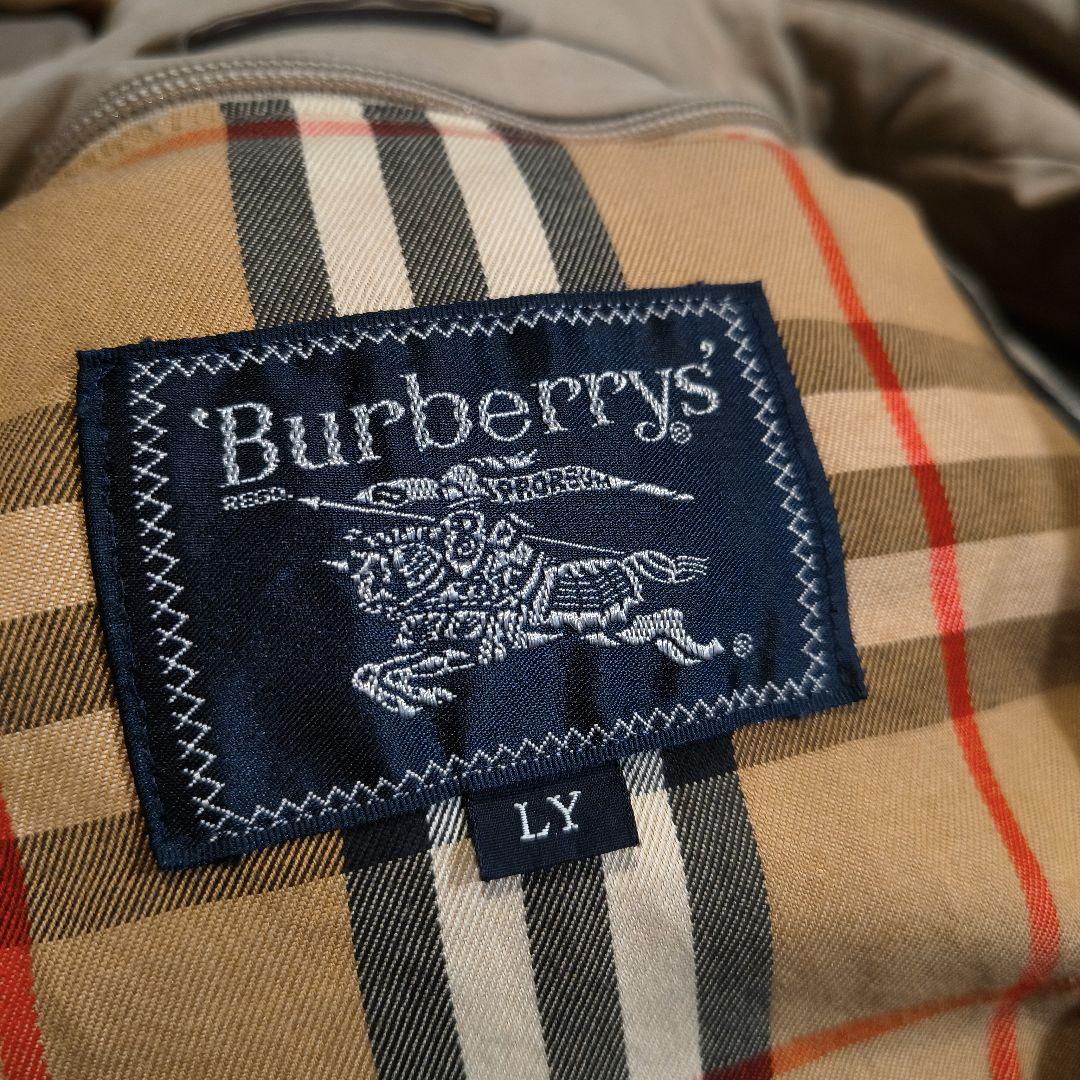 90年代日本製★Burberrys’バーバリーズ★ベージュステンカラーコートLY