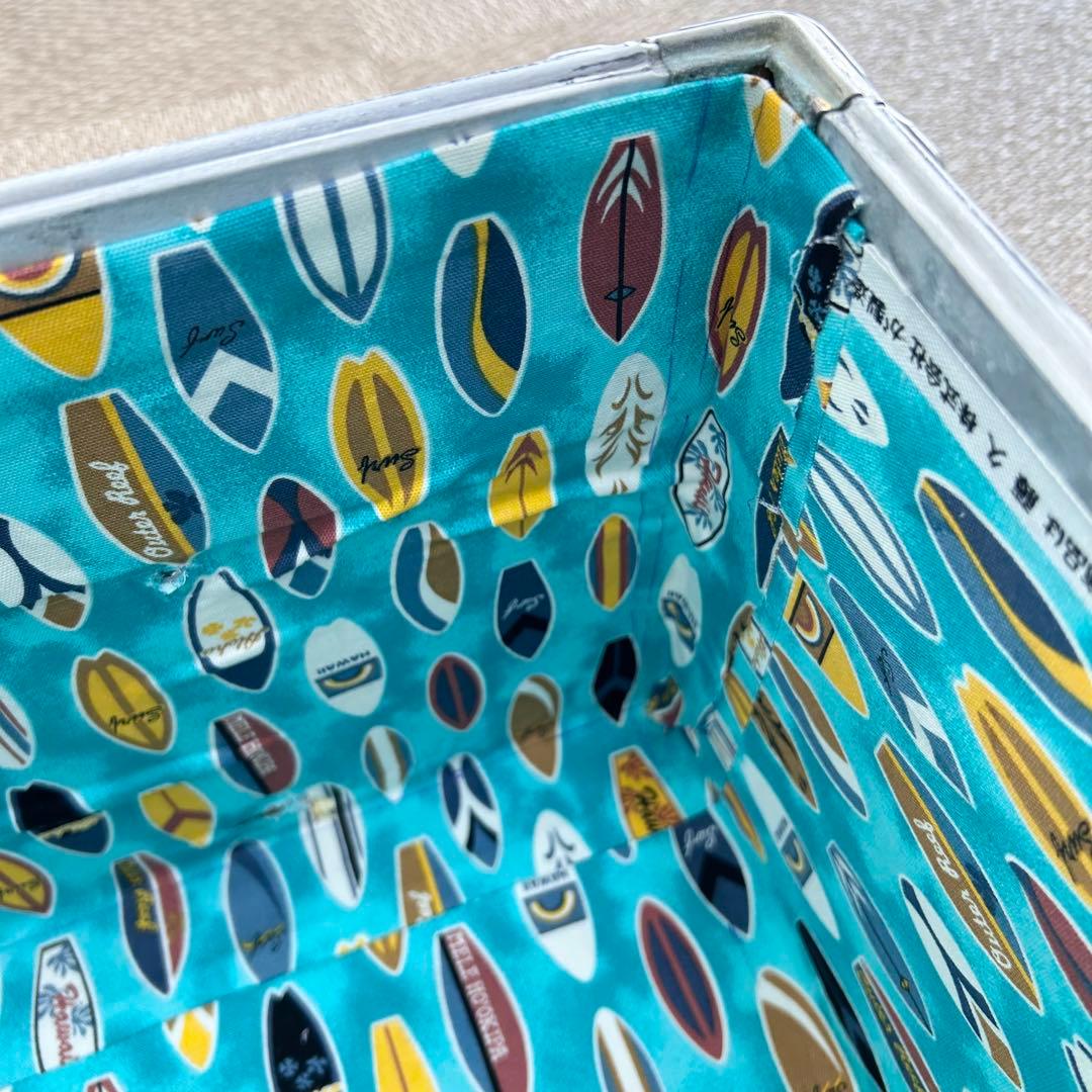 【希少レア】70年代 大型ジュラルミンケース 内張り新品 おしゃれ ヴィンテージ