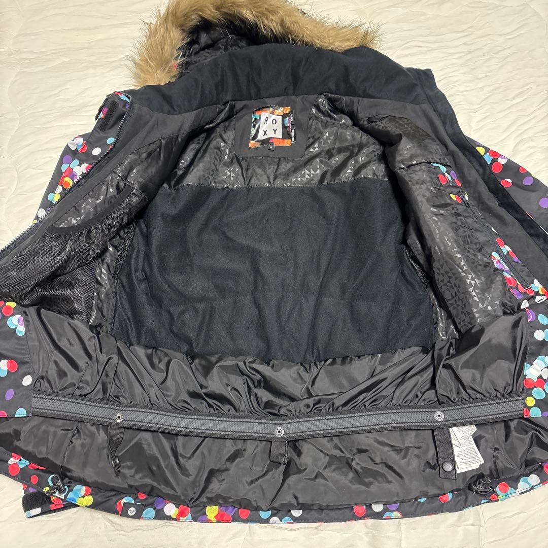 ROXY ドット柄スノーボードウェア レディース