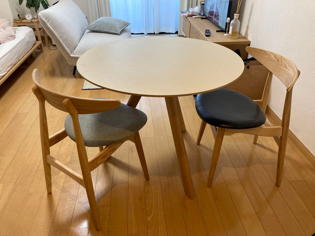 チェア RY54 ナチュラル/ブラック