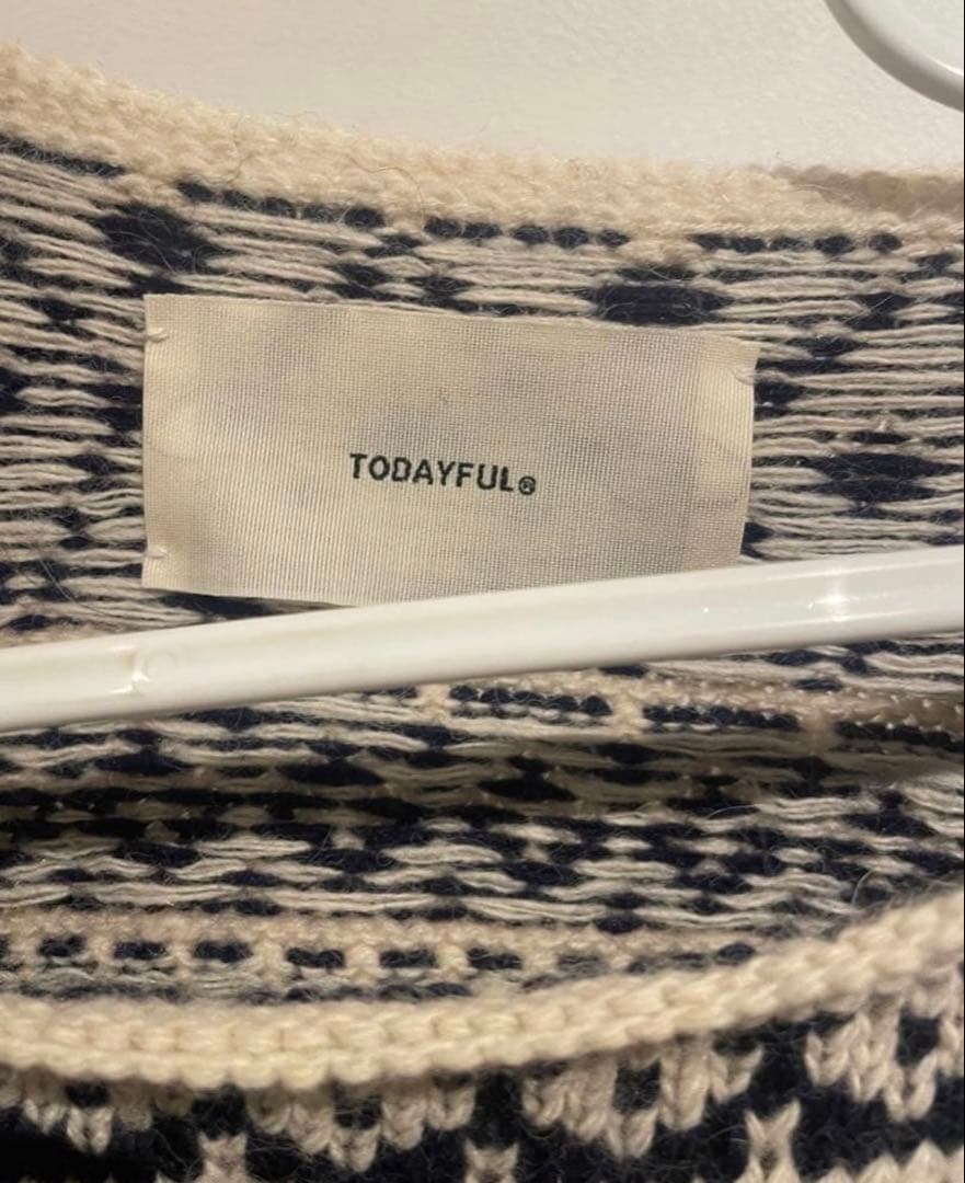 TODAYFUL ノルディックオーバーニット