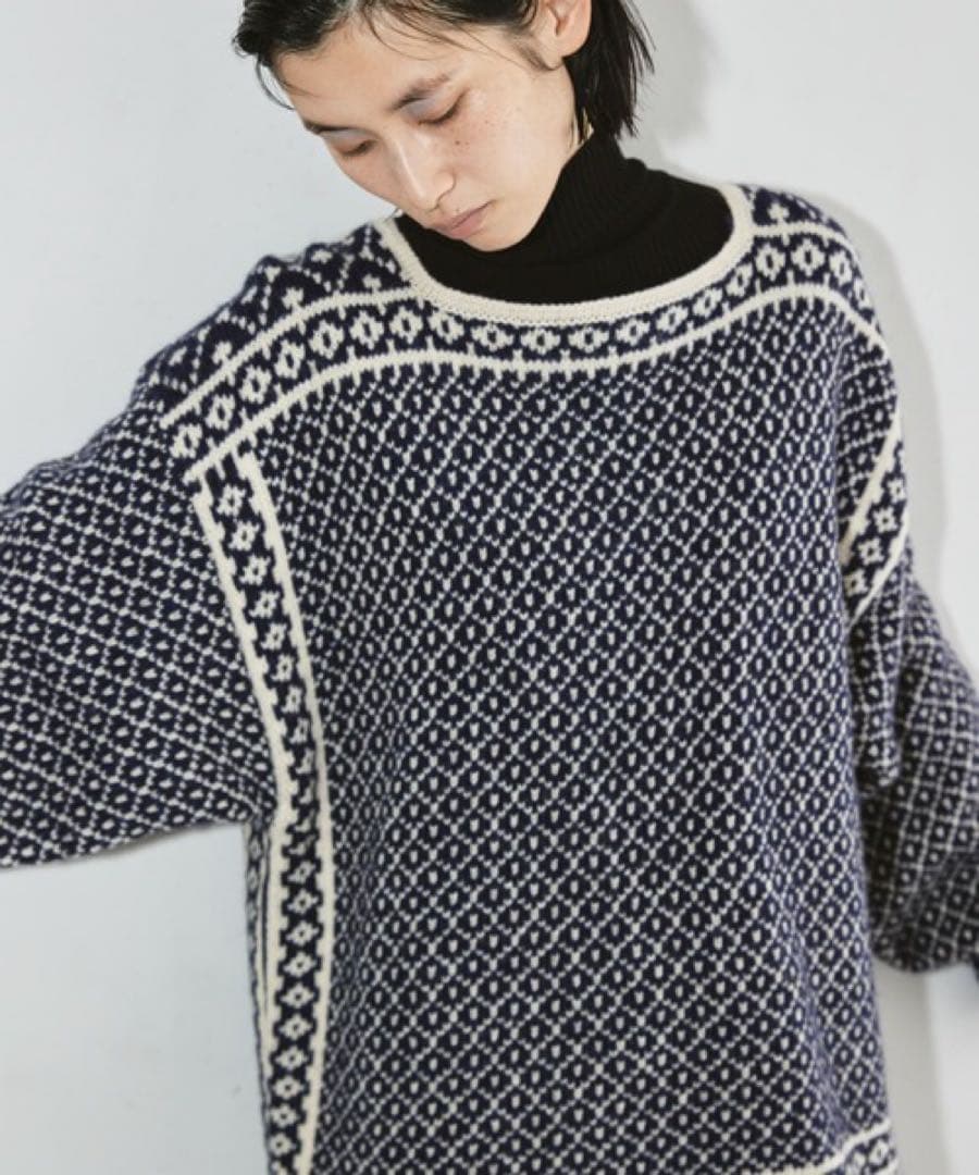 TODAYFUL ノルディックオーバーニット