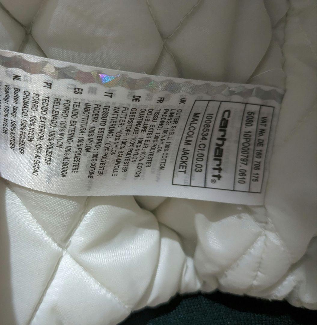 carhartt　カーハート　malcolmjacket コーデュロイジャケット