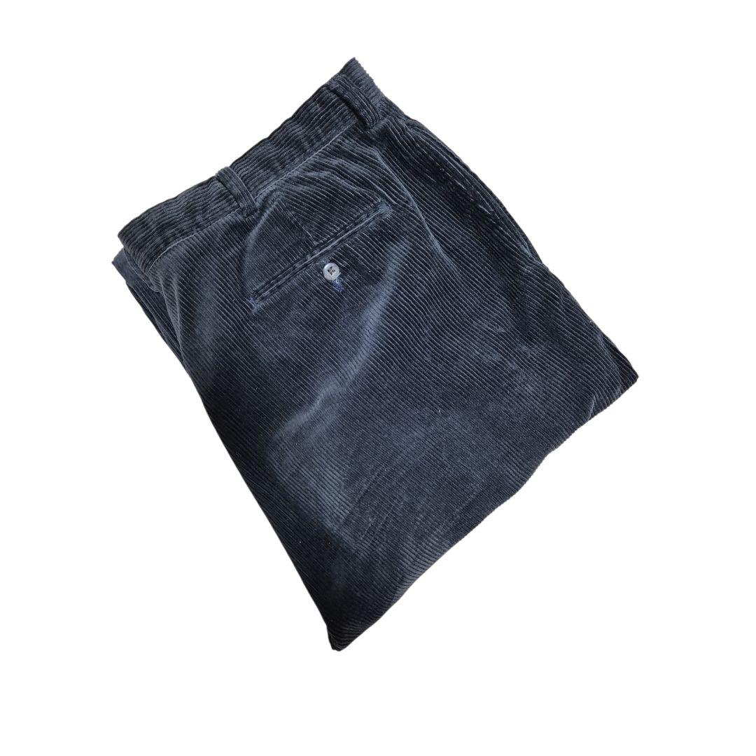 90s Polo Ralph Lauren ANDREW黒コーデュロイ36/30