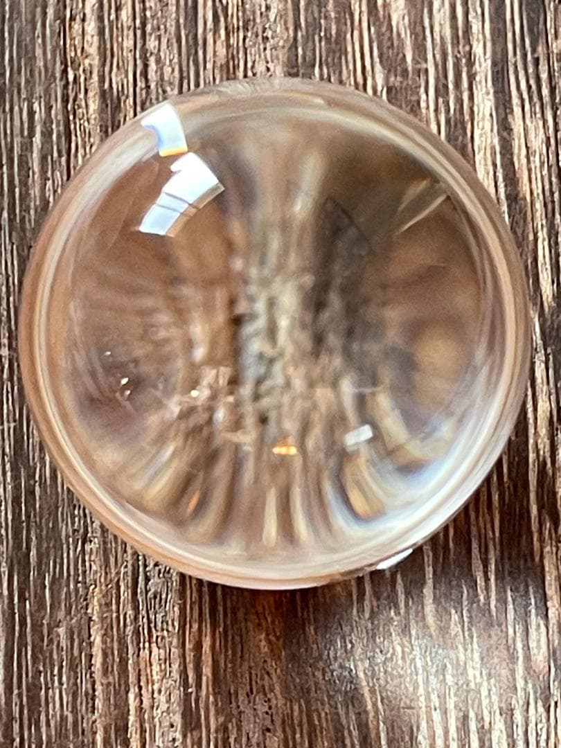 岩座 天然水晶 丸玉 ブラジル産 40mm