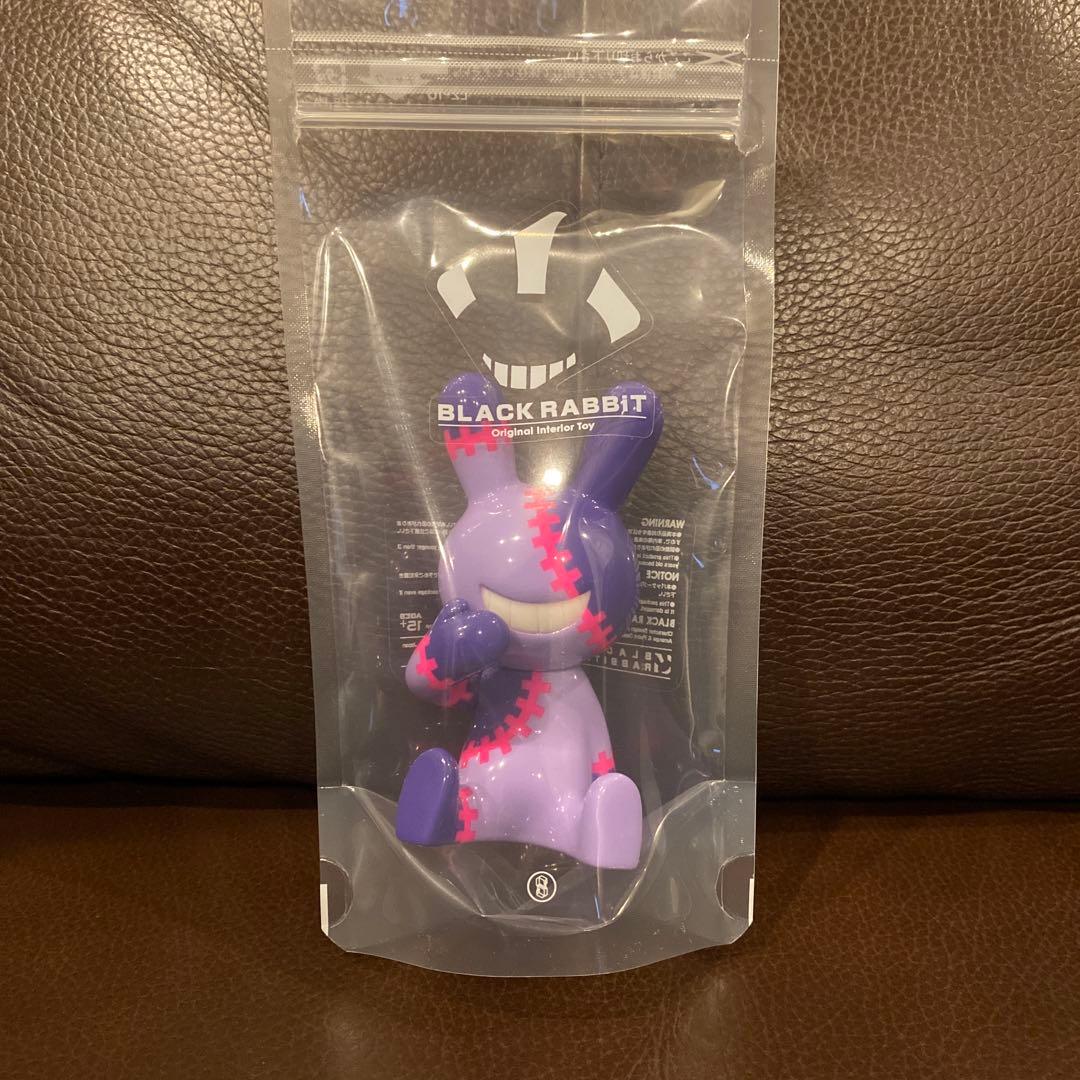 ブラックラビット　ハロウィン　紫2色