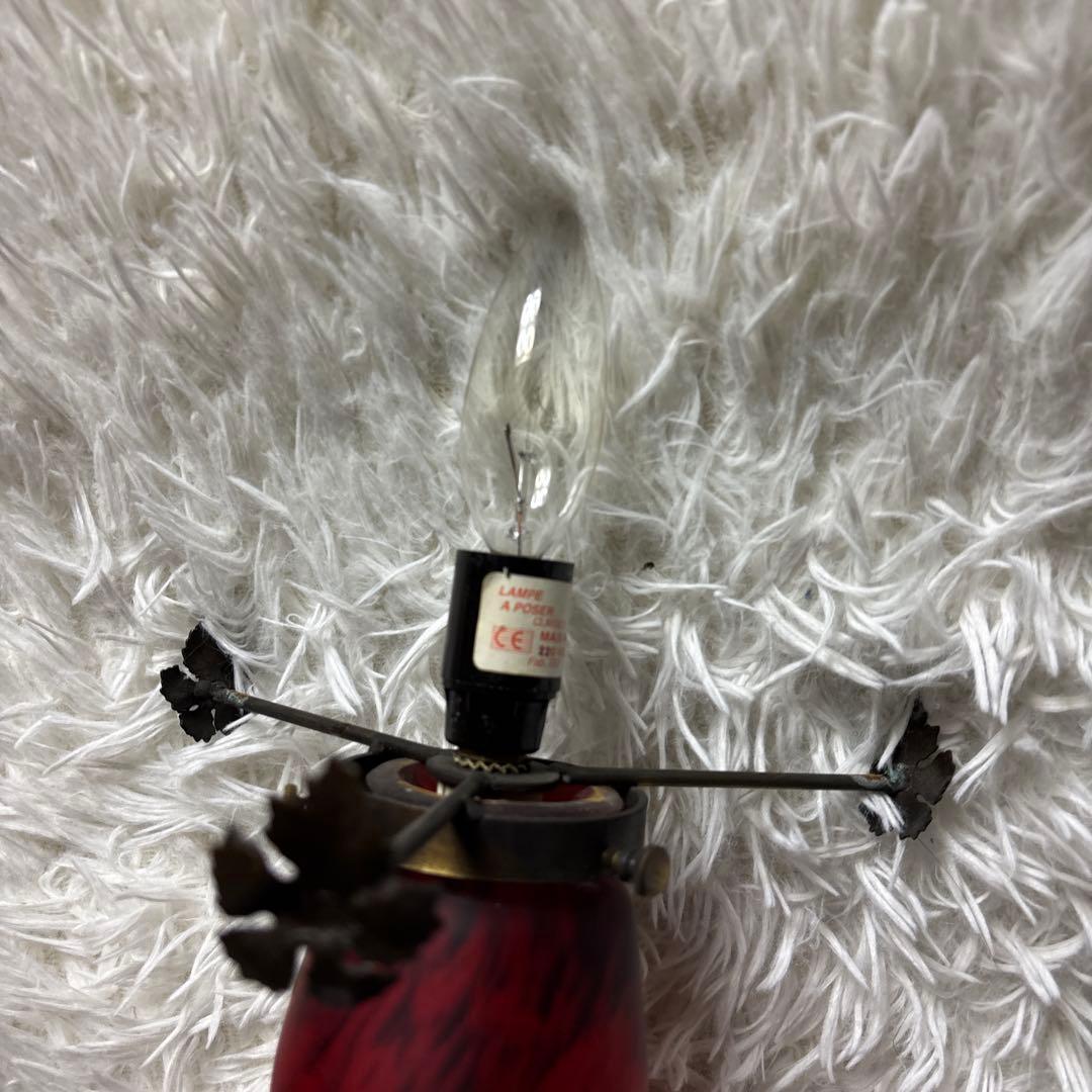 TIEF アンティークランプ 磨りガラス スタンドライト テーブルランプ