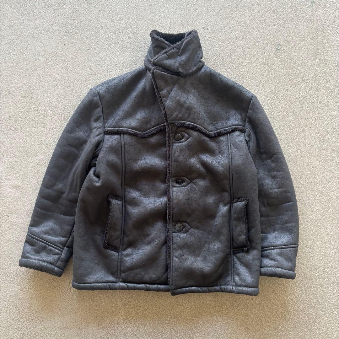 ジャケット・アウター 90s KANSAI JEANS fake fur mouton blouson