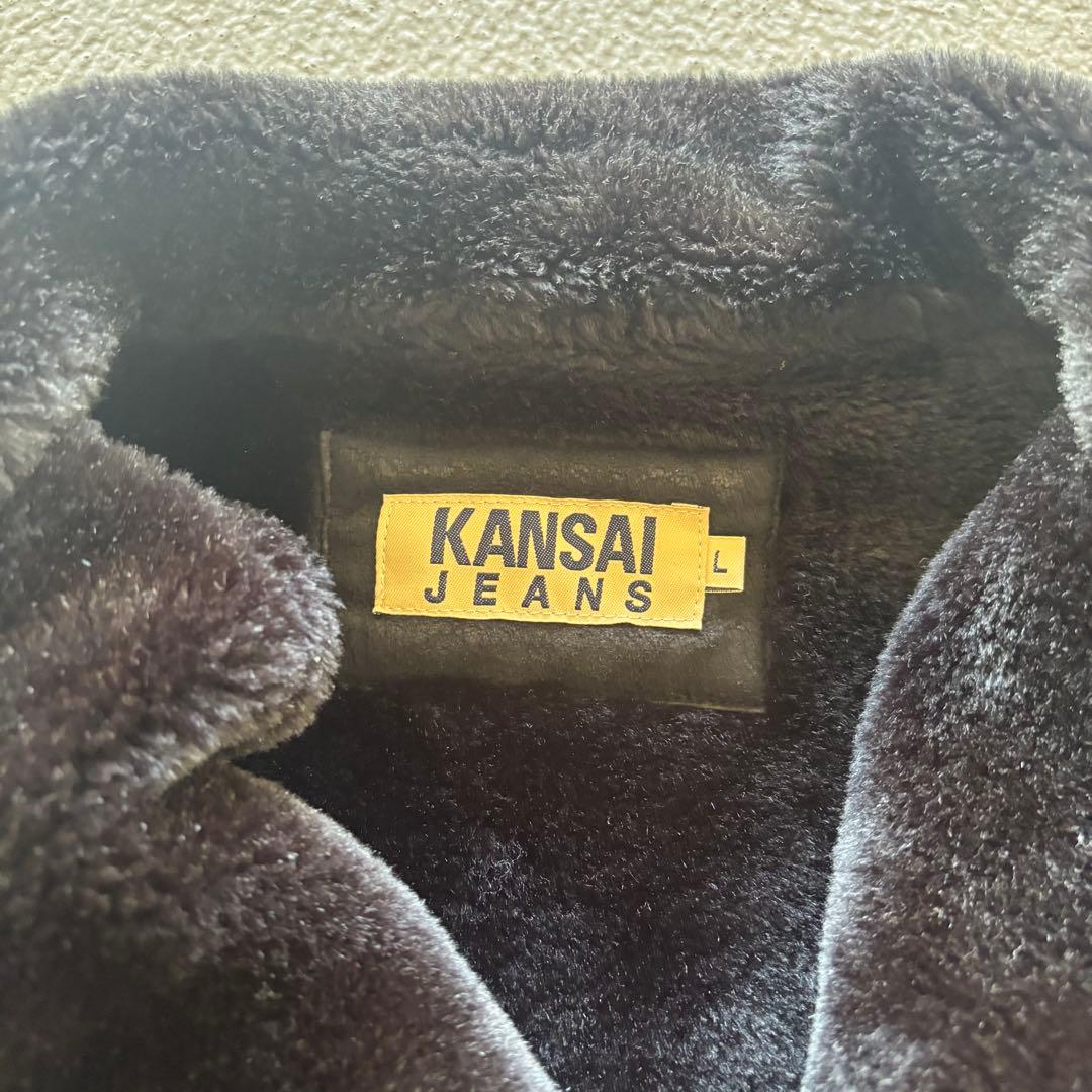 ジャケット・アウター 90s KANSAI JEANS fake fur mouton blouson