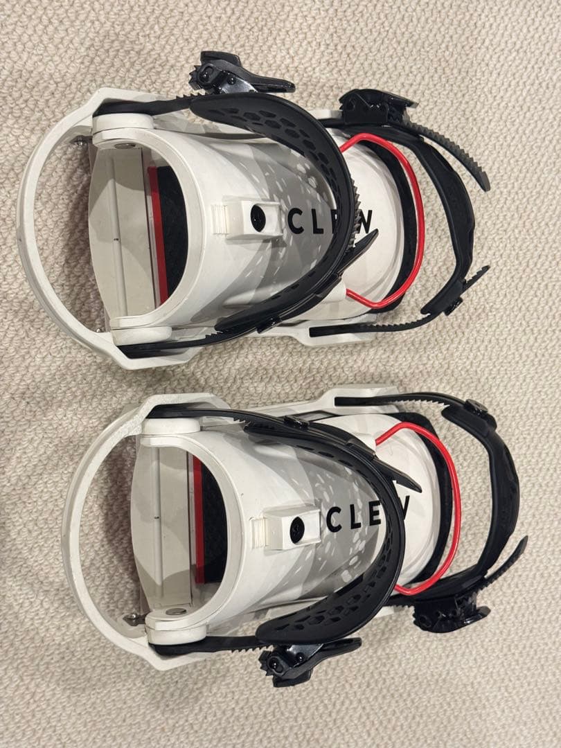 CLEW G en 1 スノーボードビンディング ホワイト