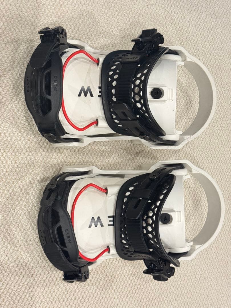 CLEW G en 1 スノーボードビンディング ホワイト