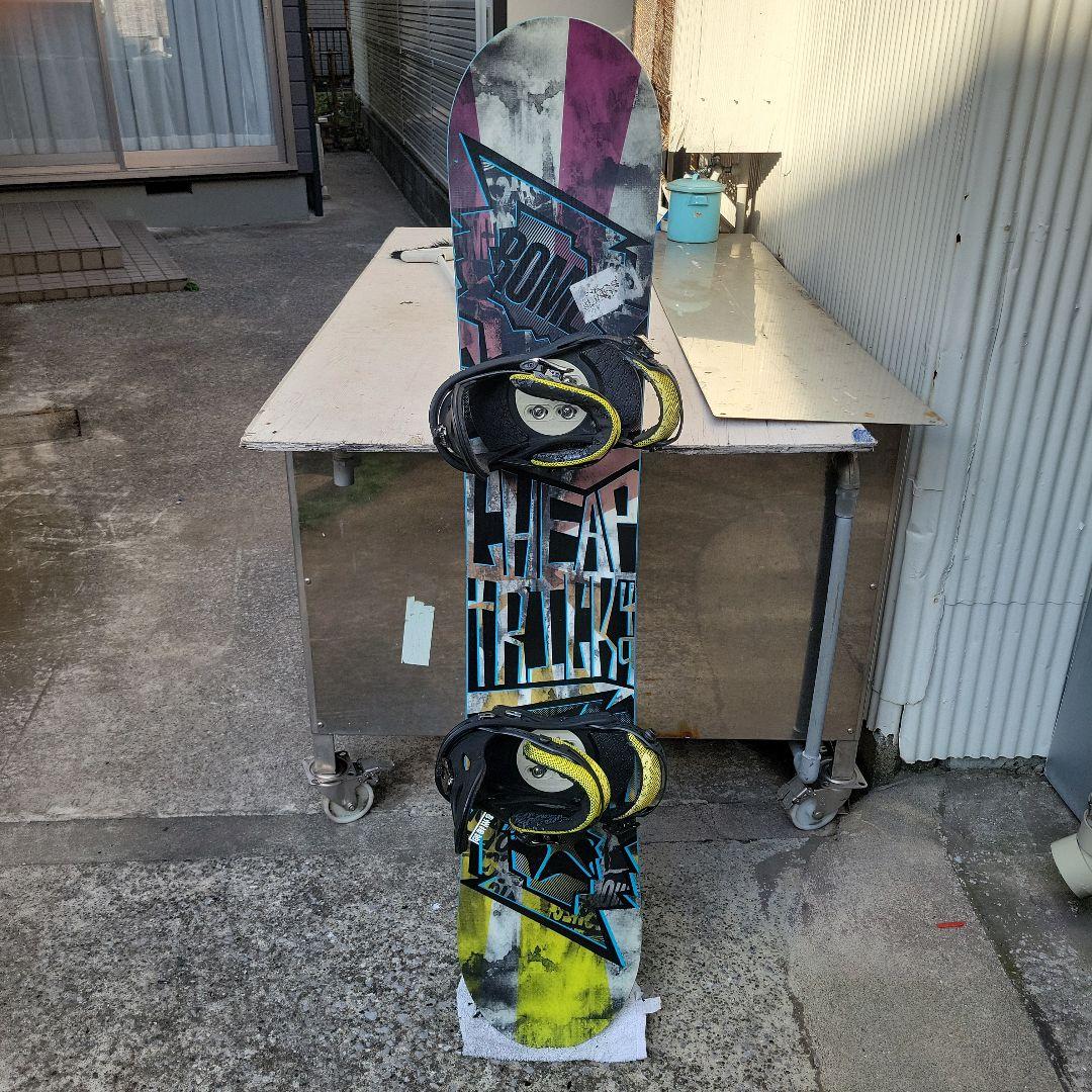 【中古良品】スノーボード 3点SET (BURTON ボードケース付けます)