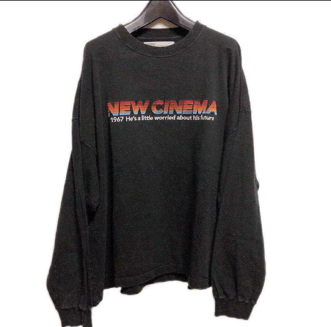 DAIRIKU NEW CINEMA ブラック ロンT