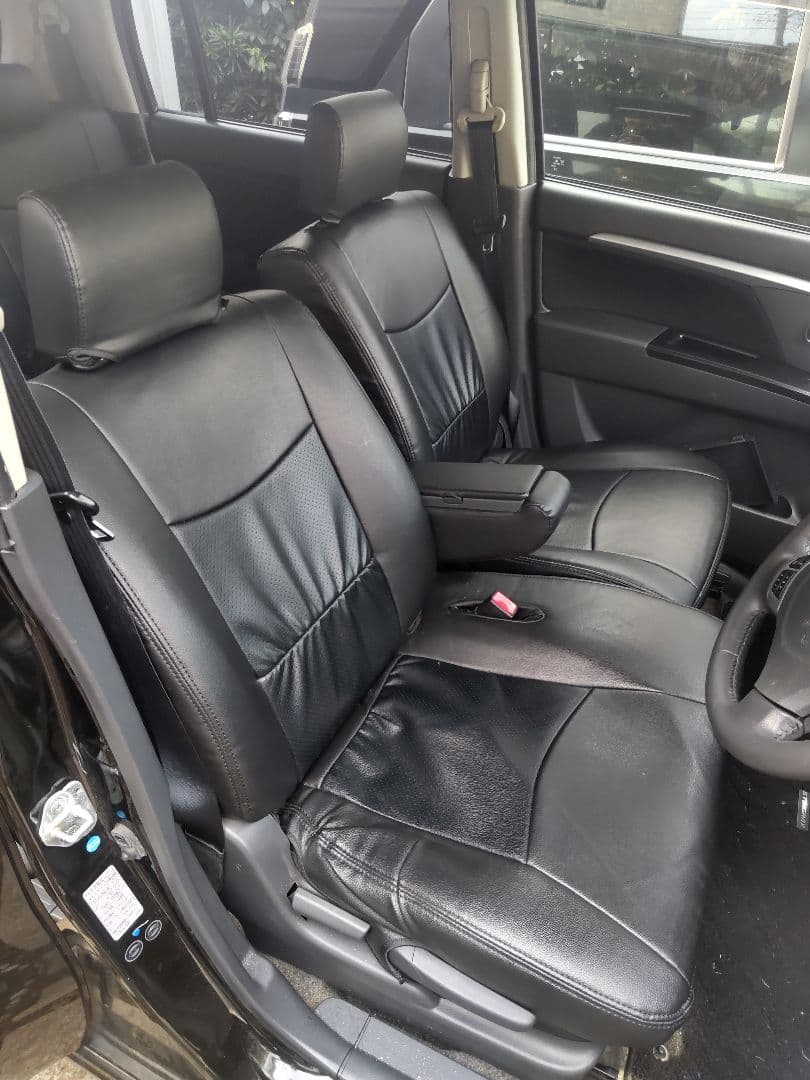 MH23sスティングレー‼️ レザーシートカバー ブラック