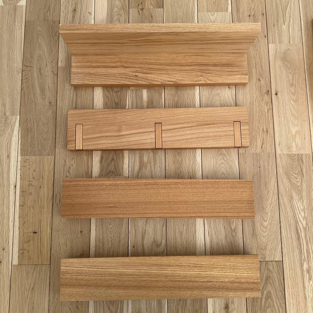 無印良品　壁につけられる家具　4つセット