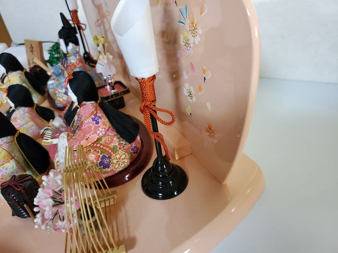 安土人形　 ひな人形　木目込み