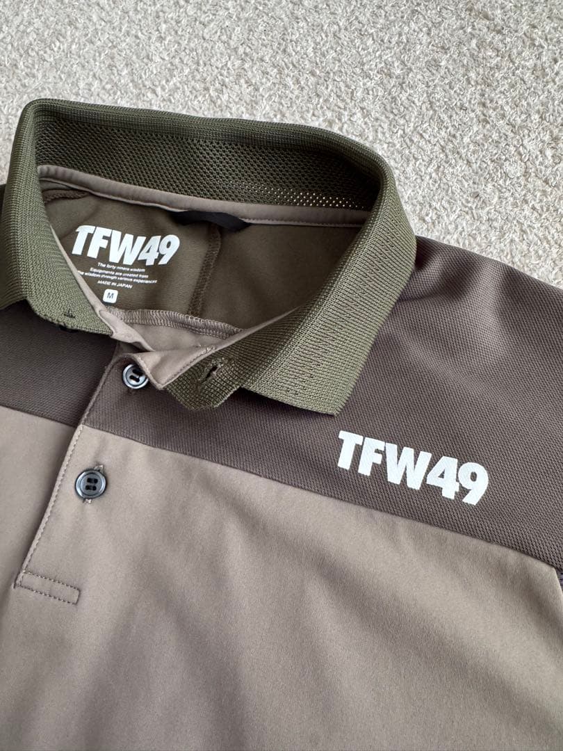 TFW49 SIDE MESH POLO サイズM