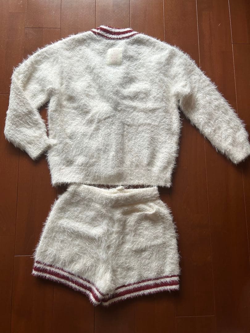 ジェラートピケ カーディガン＆ショートパンツパジャマ