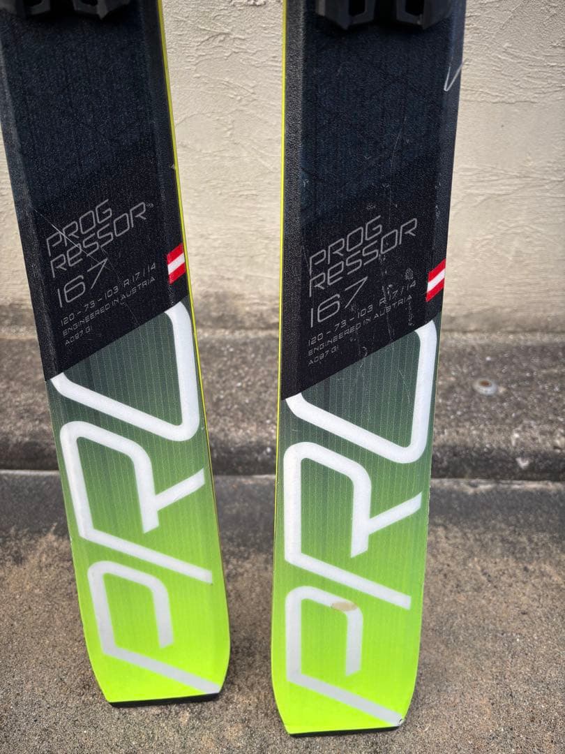 FISCHER PROGRESSOR 167cm スキーセット
