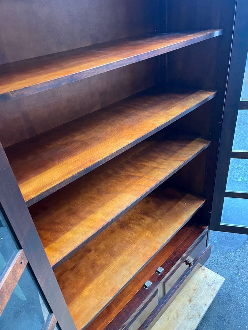 北海道民芸家具　アンティーク　レトロ　和モダン　本棚　書棚