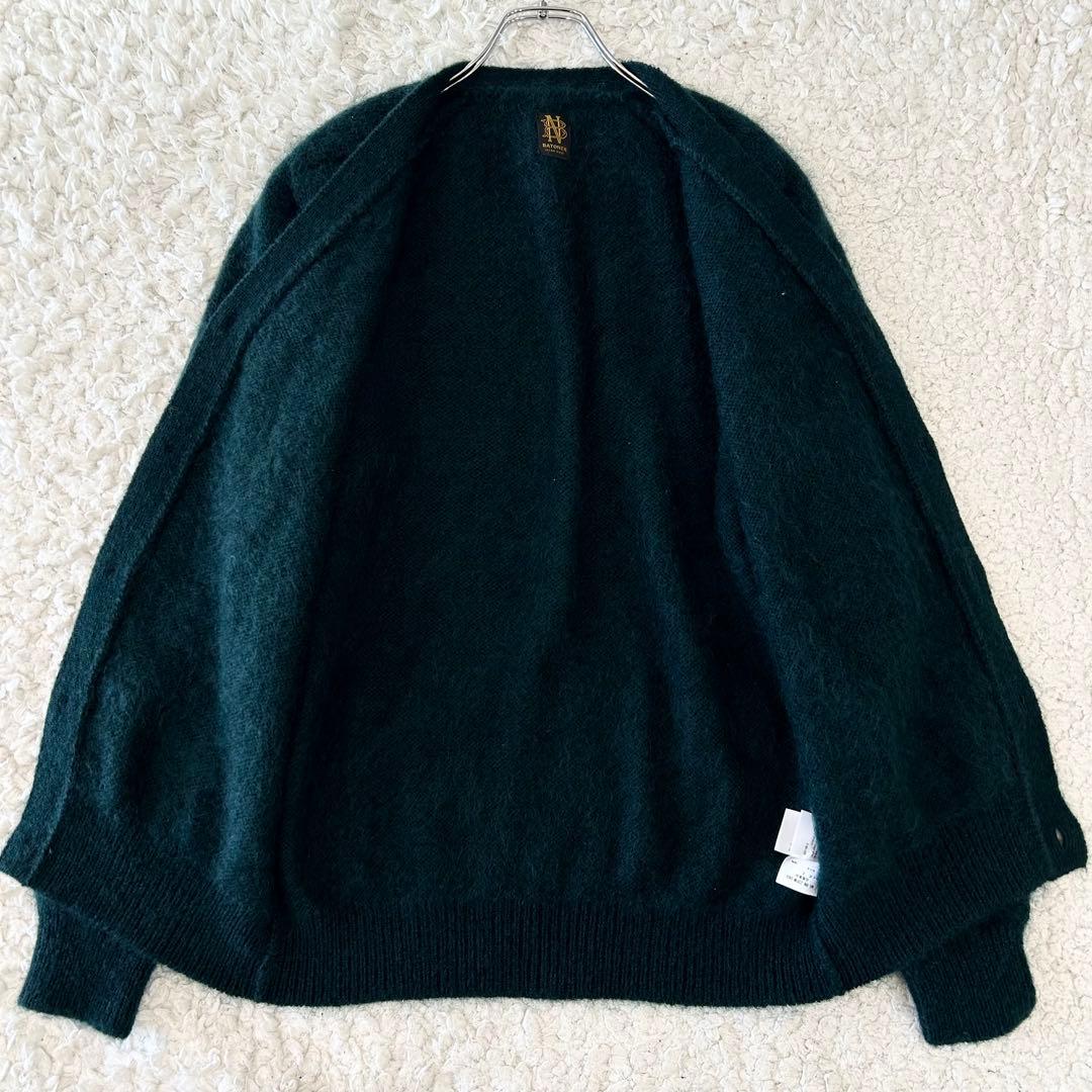 BATONER ピュア モヘヤ100% カーディガン サイズ2