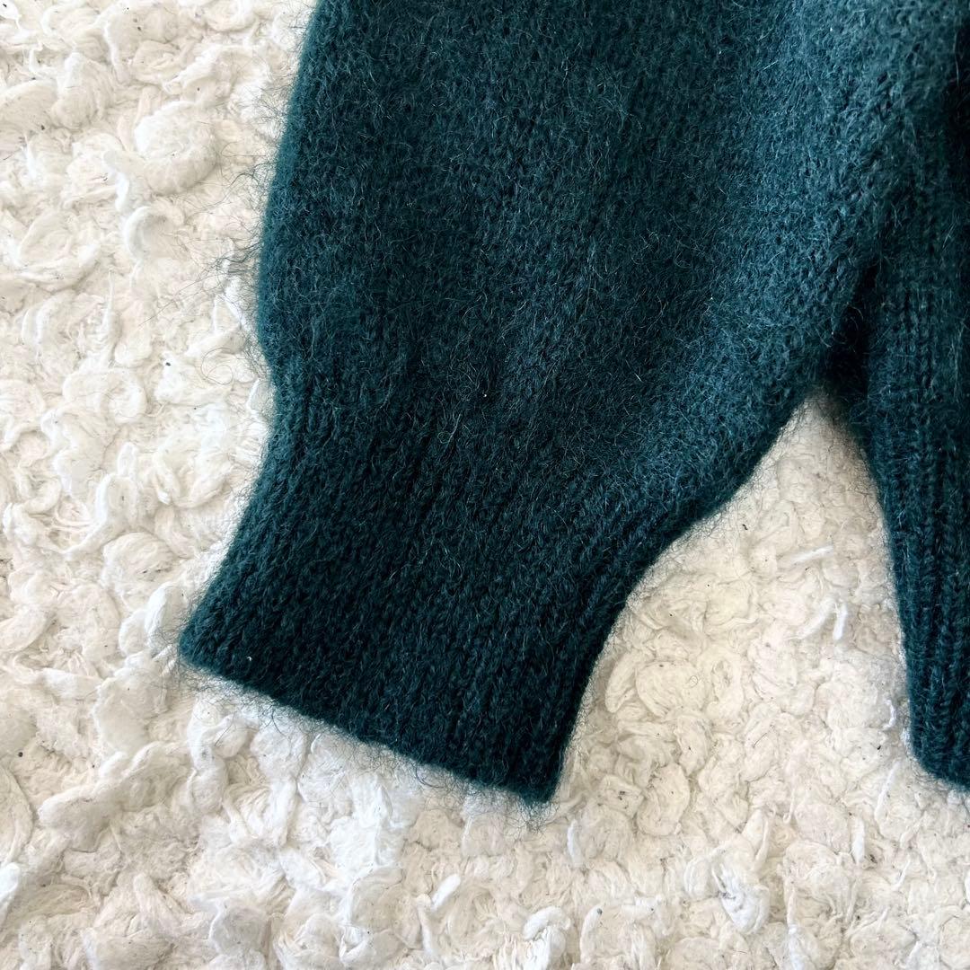 BATONER ピュア モヘヤ100% カーディガン サイズ2