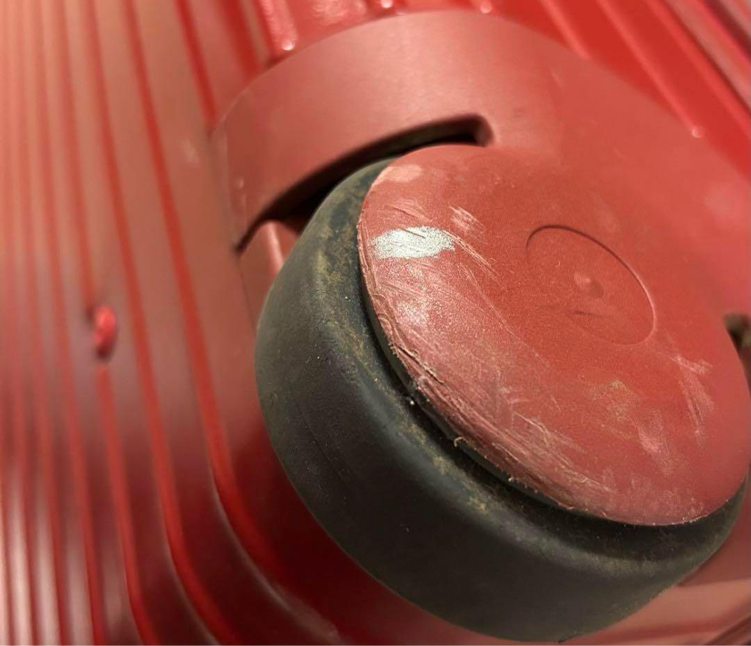 【RIMOWAリモワ】サルサ/2輪/35L 廃盤レア レッド 機内持ち込み可