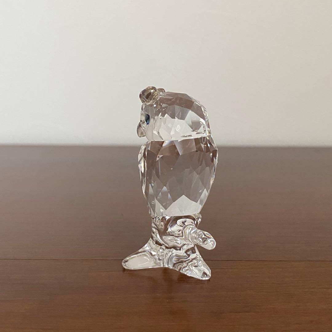 SWAROVSKI スワロフスキー クリスタル フクロウ　ミミズク 置物