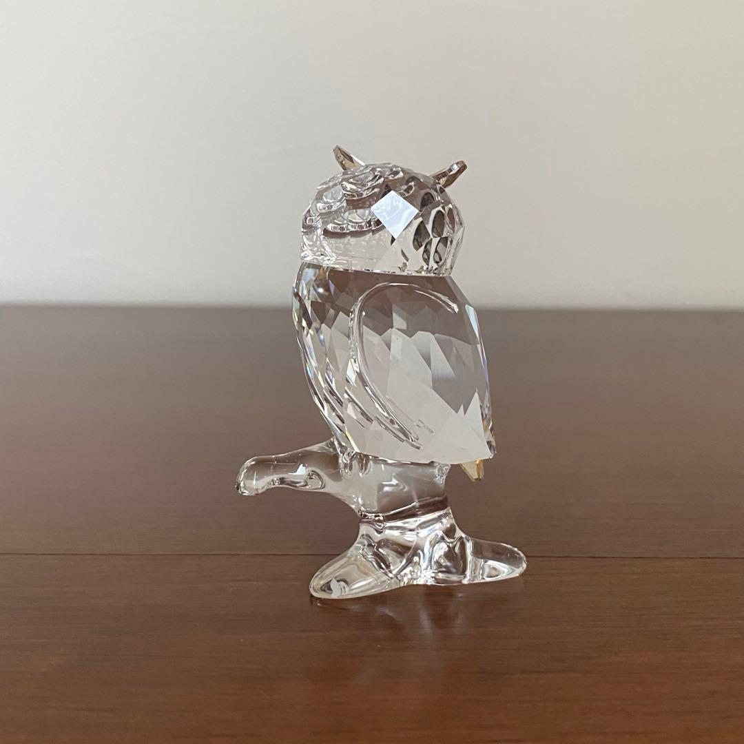 SWAROVSKI スワロフスキー クリスタル フクロウ　ミミズク 置物