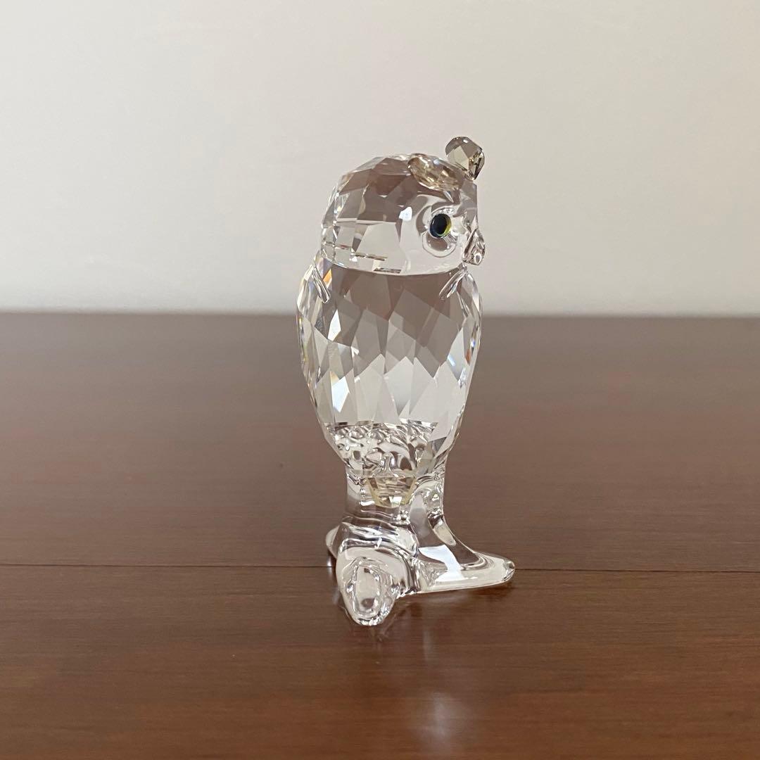 SWAROVSKI スワロフスキー クリスタル フクロウ　ミミズク 置物