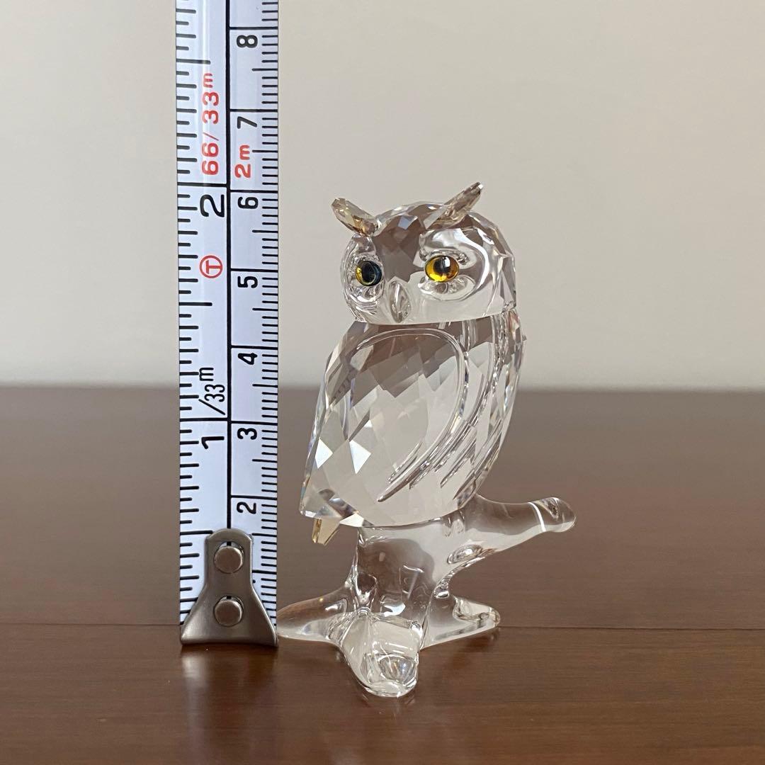 SWAROVSKI スワロフスキー クリスタル フクロウ　ミミズク 置物