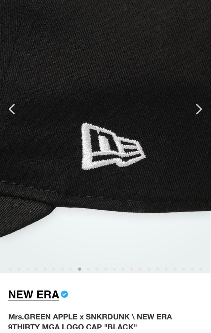 に*こ様 Mrs.GREEN APPLE NEW ERA キャップ ミセス