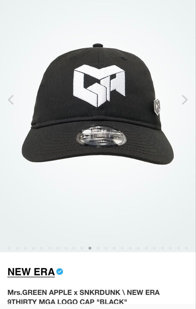 に*こ様 Mrs.GREEN APPLE NEW ERA キャップ ミセス