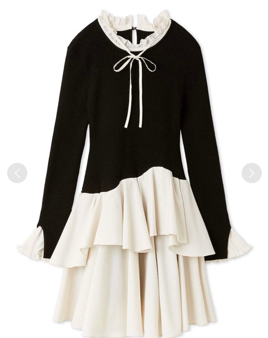 SNIDEL Sustainableドッキングミニニットワンピース