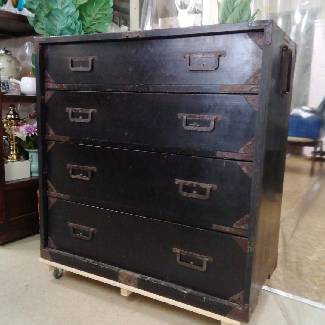 古箪笥　趣ある昔の箪笥　アンティーク　田舎暮らし【セール対象外】