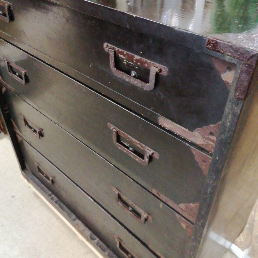 古箪笥　趣ある昔の箪笥　アンティーク　田舎暮らし【セール対象外】