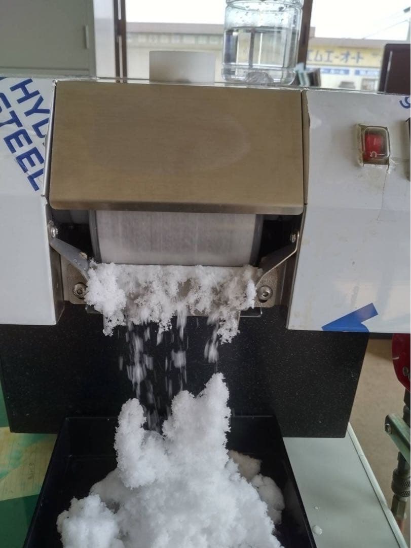 ブリザスター　かき氷機　糸ピンス　氷のいらないかき氷機