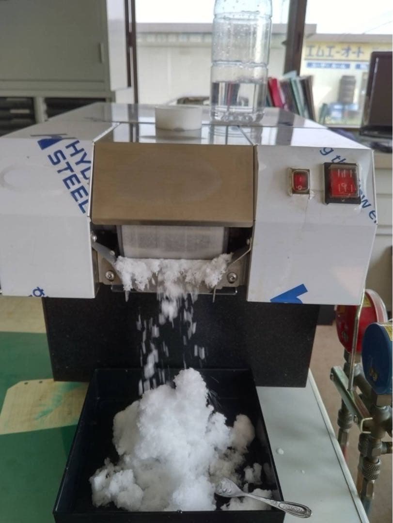 ブリザスター　かき氷機　糸ピンス　氷のいらないかき氷機
