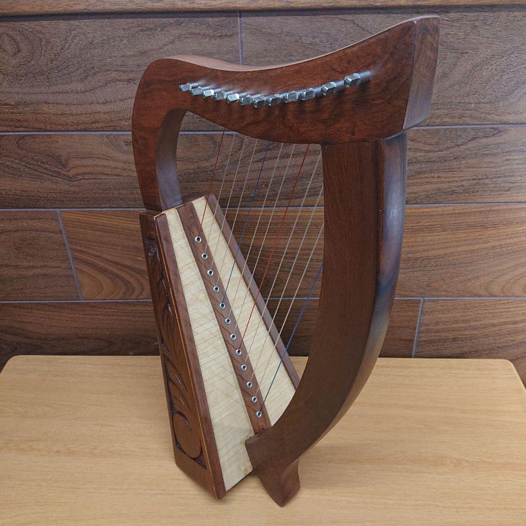 ベイビーハープ 12弦 専用バッグ 教本 チューニングキー付きミッドイースト