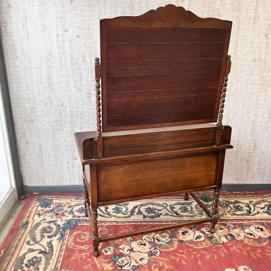 アンティーク レプリカオブマスターピース コスメティックテーブル 木製ドレッサー