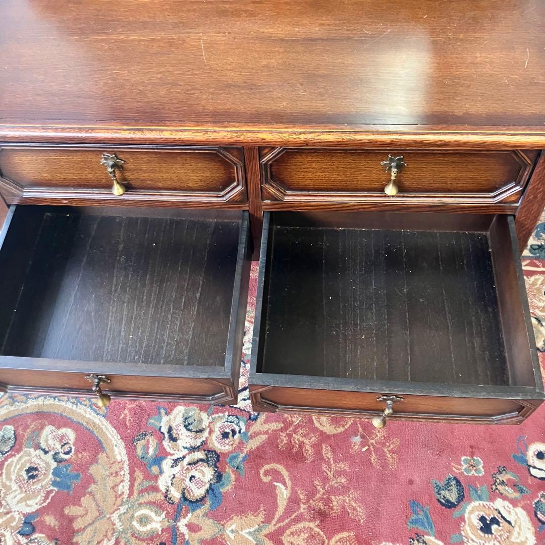 アンティーク レプリカオブマスターピース コスメティックテーブル 木製ドレッサー