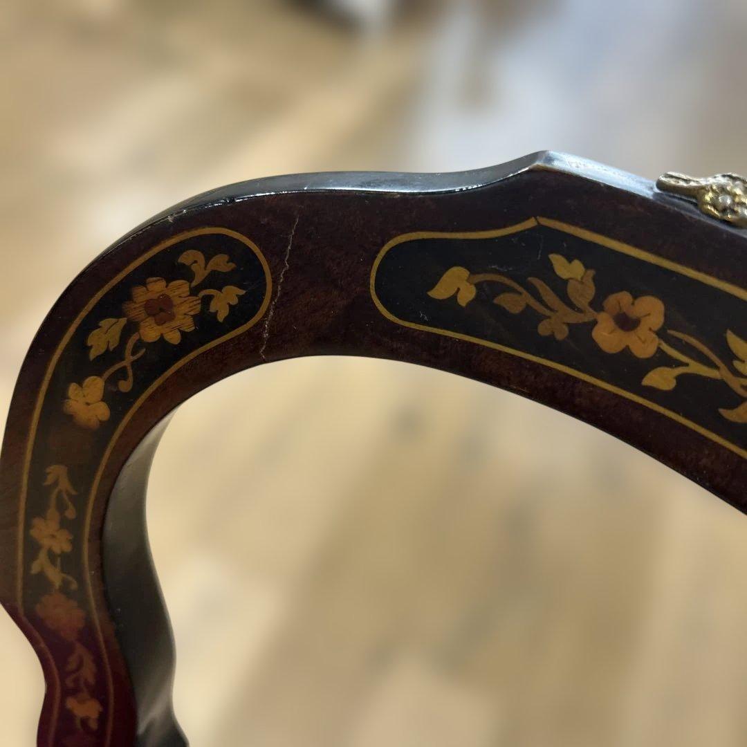 ワインレッド椅子　西洋　英国アンティーク バルーンバックチェア　レトロ