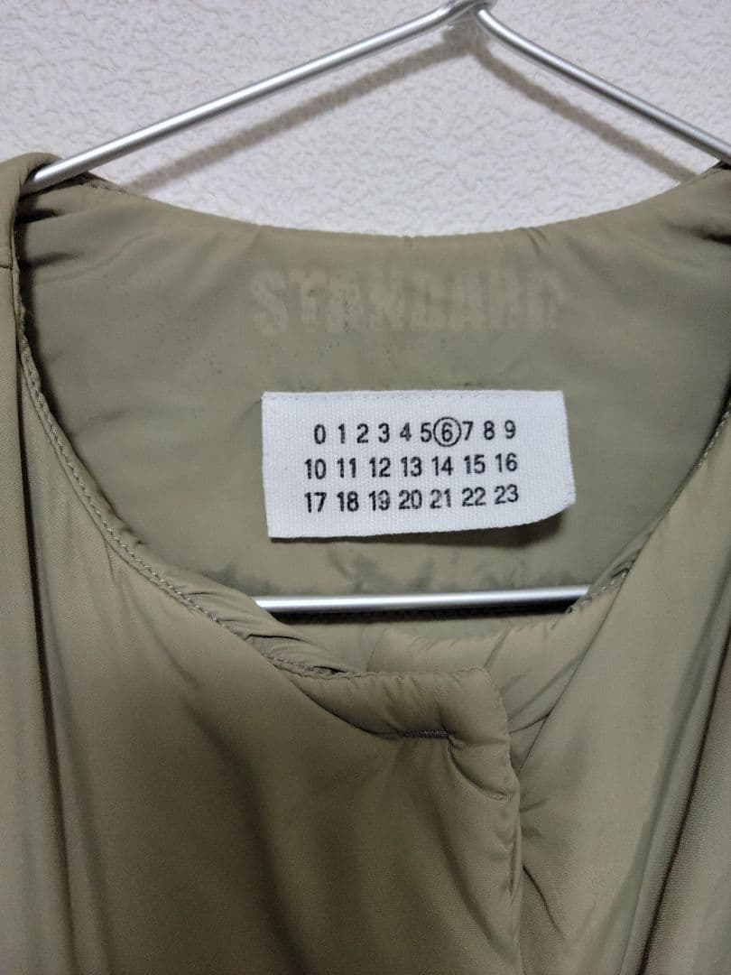 売切　最終値下　マルタンマルジェラ　中綿　ベスト