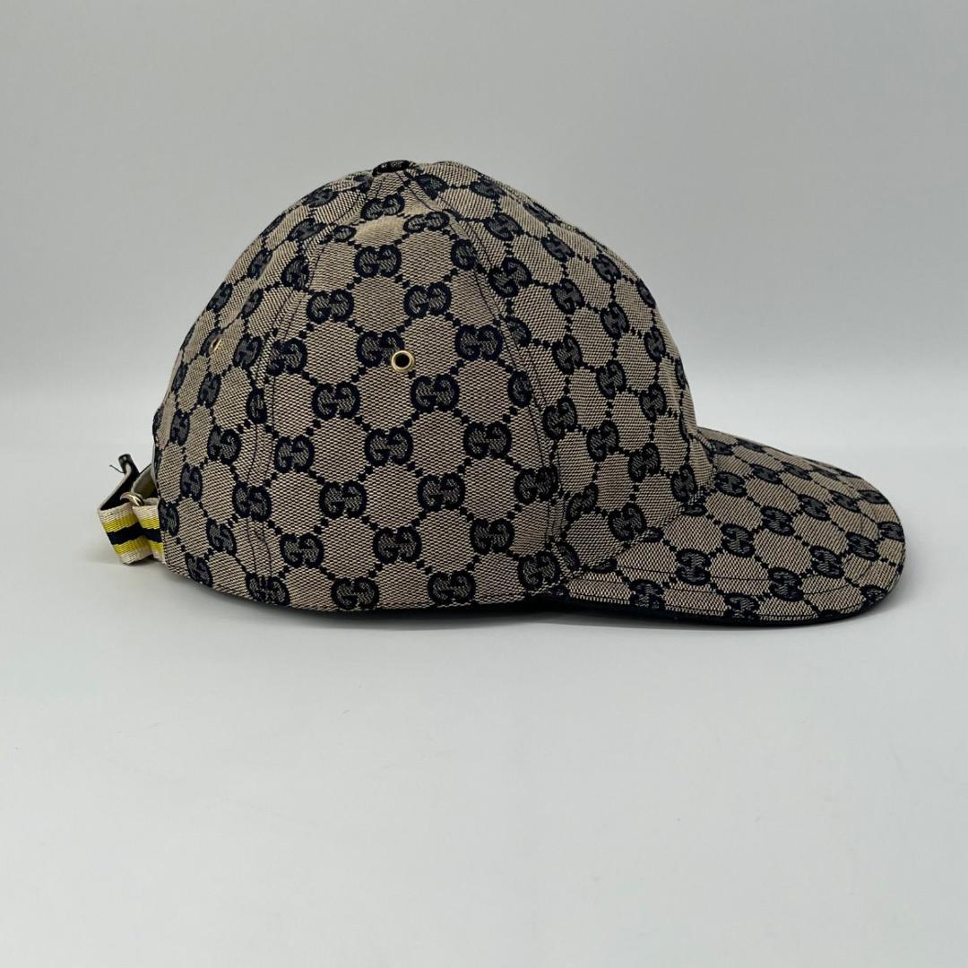 良品✨Y2K GUCCI GGパターン GGキャンバス ベースボールキャップ
