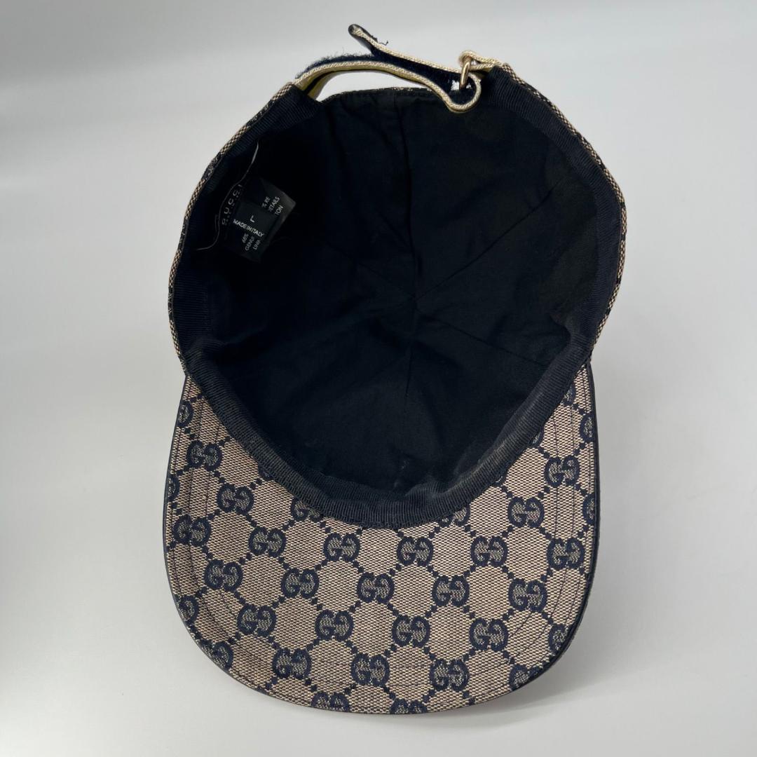 良品✨Y2K GUCCI GGパターン GGキャンバス ベースボールキャップ